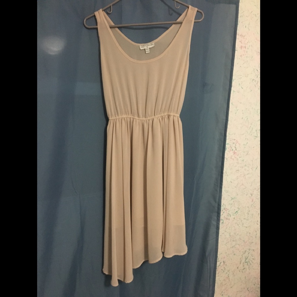 Cotton On Light Pink Sheer Dress